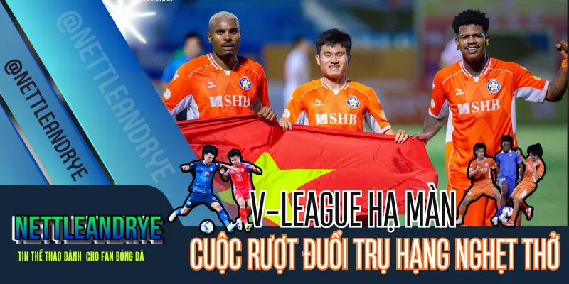 Đà Nẵng vs Bình Định quyết chiến vì suất trụ hạng vòng 26 V-League
